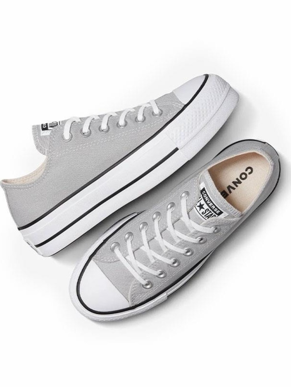 Converse Chuck Taylor All Star Lift Low 'Wolf Grey'